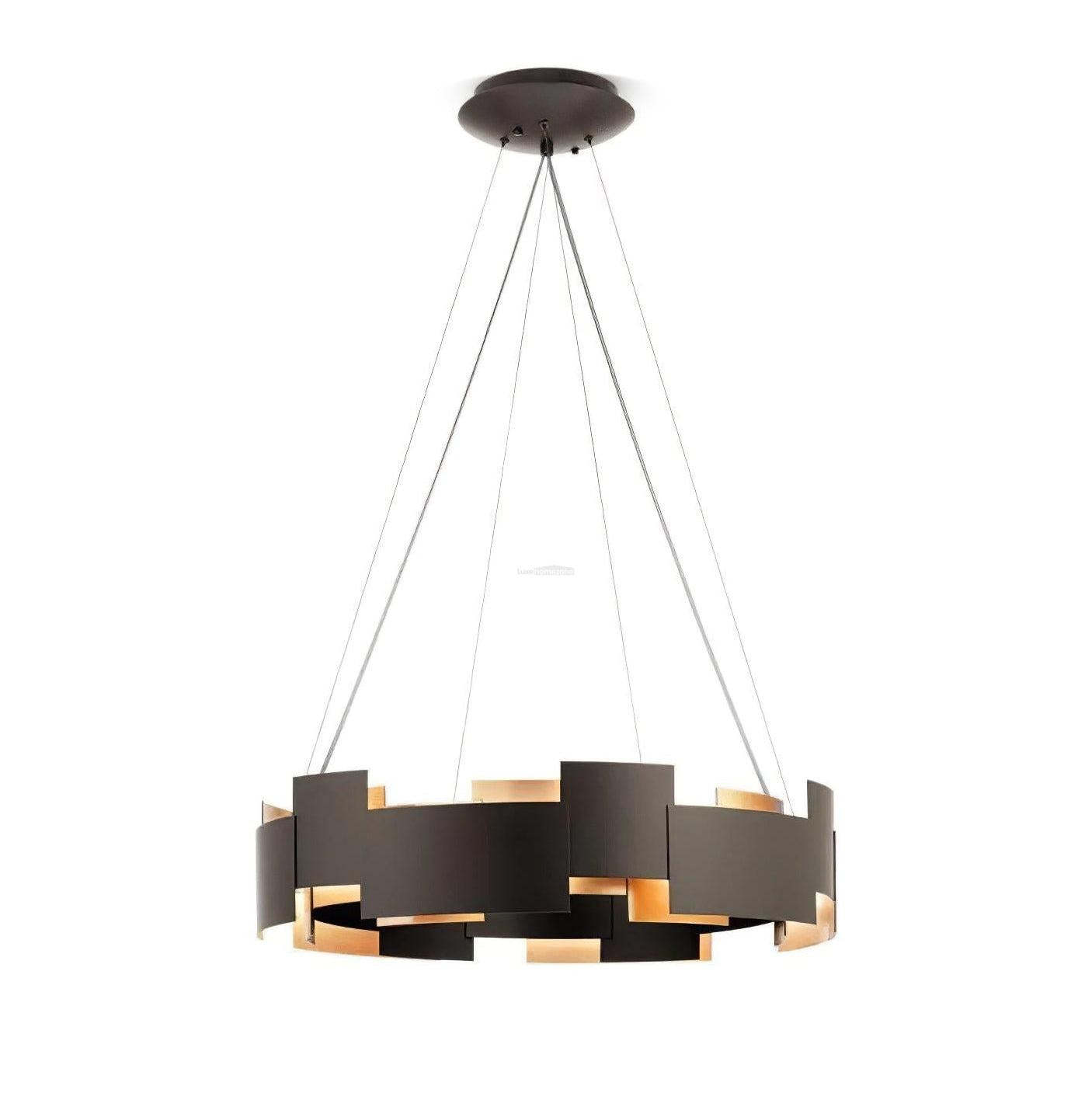 Kichler Oval Chandelier ∅ 23.6″-Sylvia Space