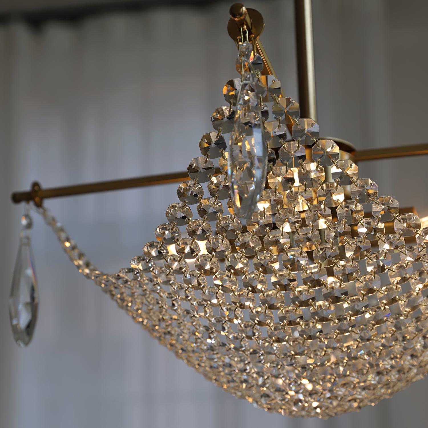 Corona Chandelier with 4 heads-Sylvia Space