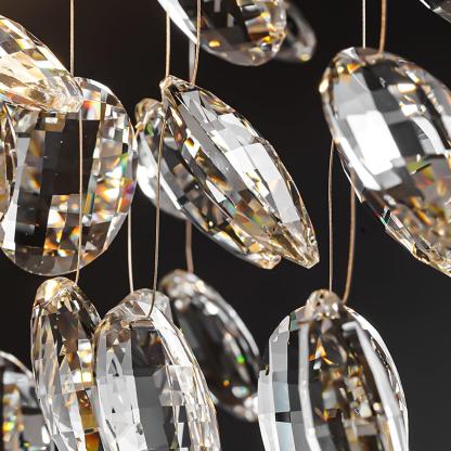 Sofia Chandeliers ∅ 26.3″~39.3''-Sylvia Space