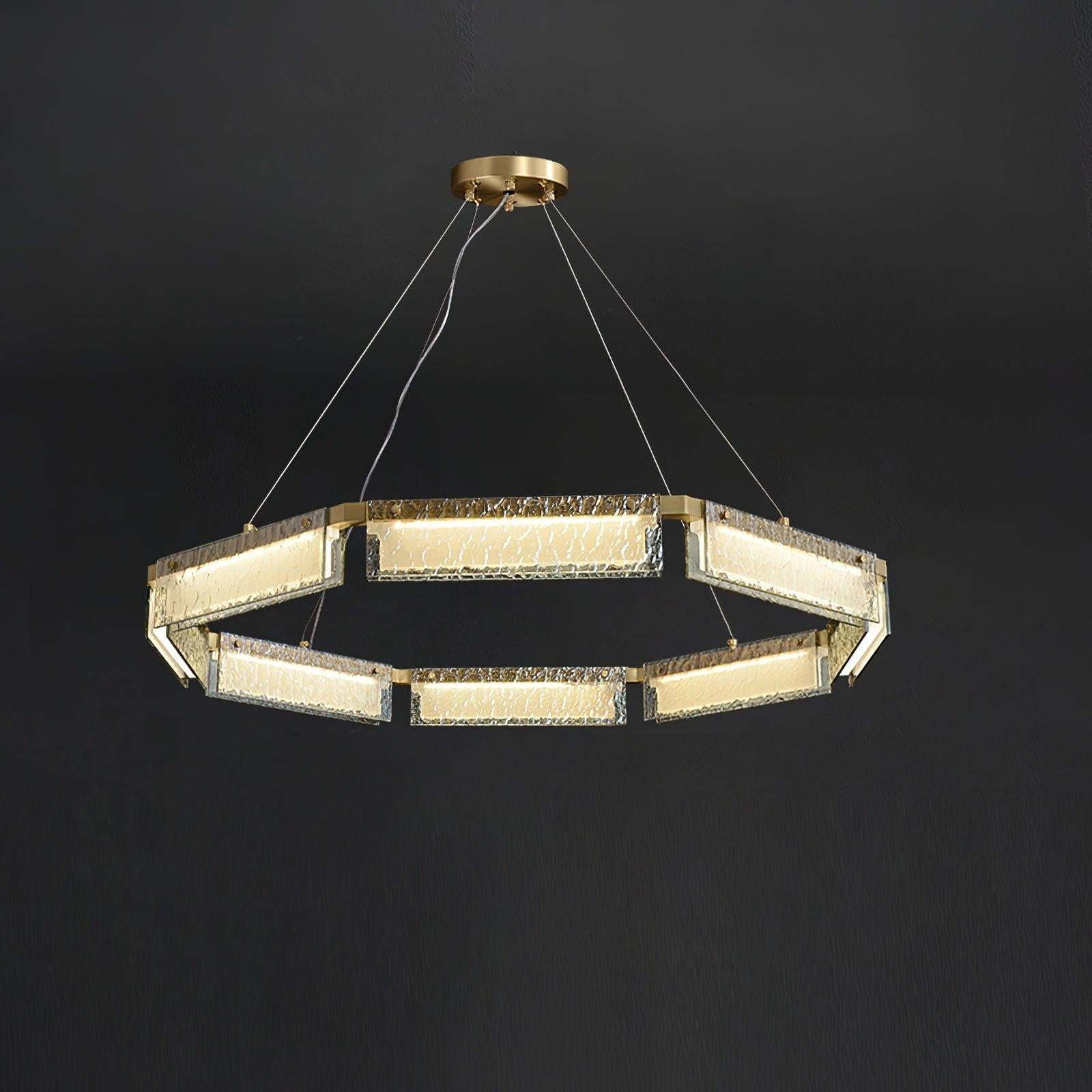 Asner LED Chandelier ∅ 27.5″-Sylvia Space