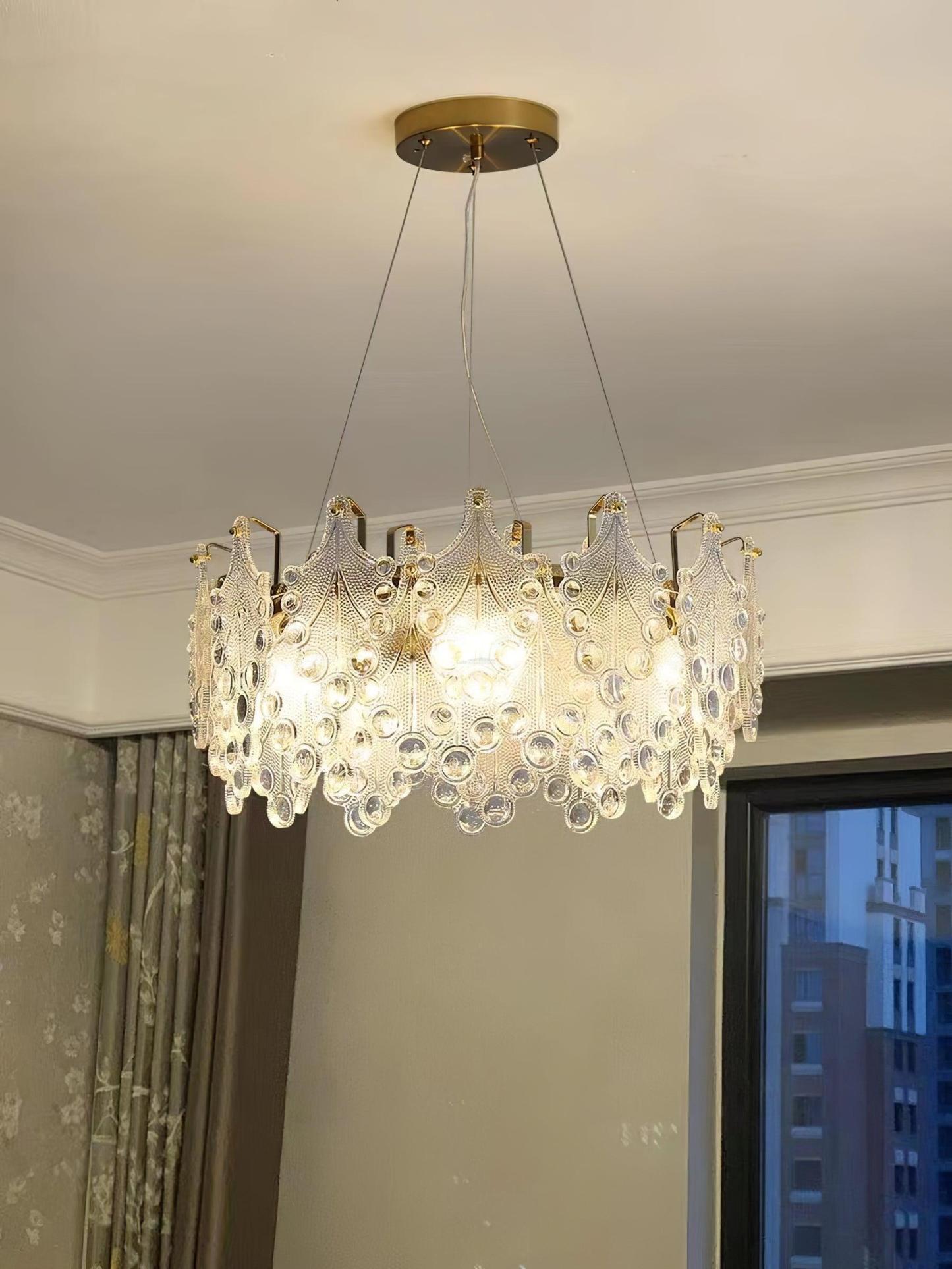Vilary Chandelier Φ 15.7″-Sylvia Space