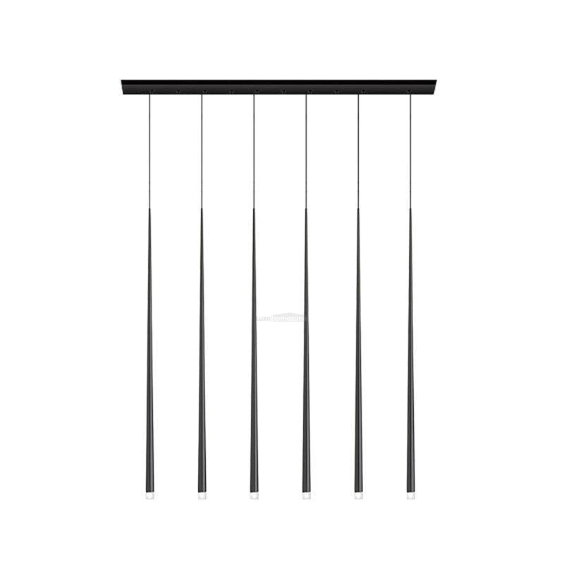 Slender Cone Round/Linear Chandelier-Sylvia Space