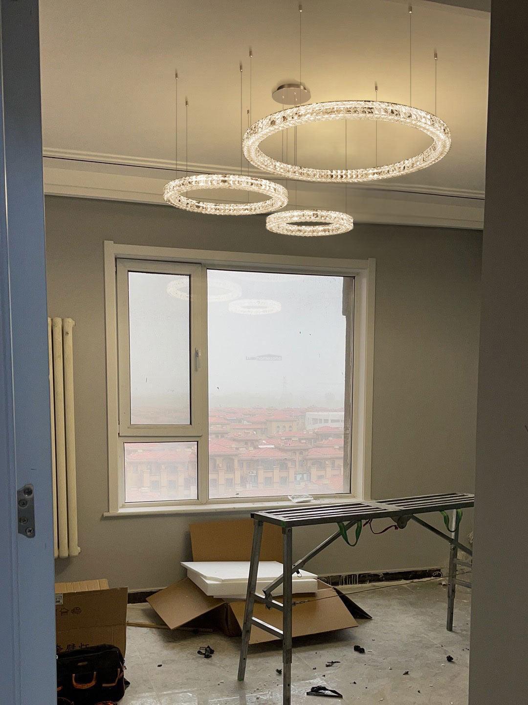 Spiridon Chandelier ∅ 15.7″~39.4''-Sylvia Space