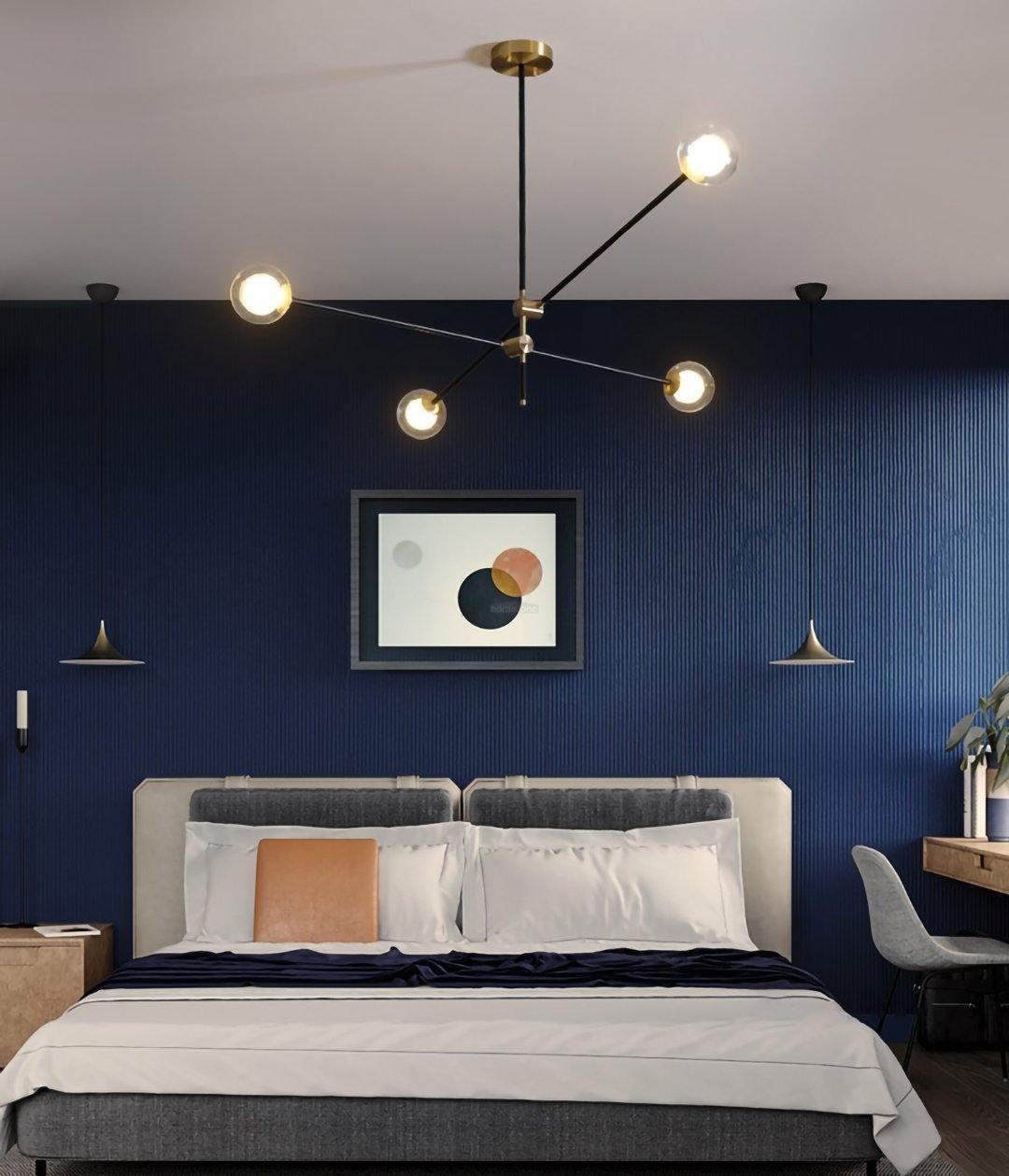 SI Chandelier with 2//3/4/6/9/12 heads-Sylvia Space