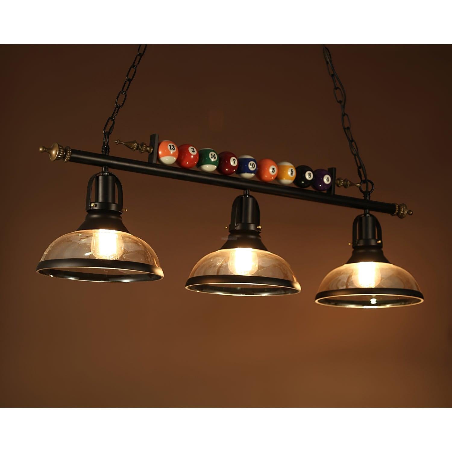 Kasha Billiard Linear Chandelier-Sylvia Space