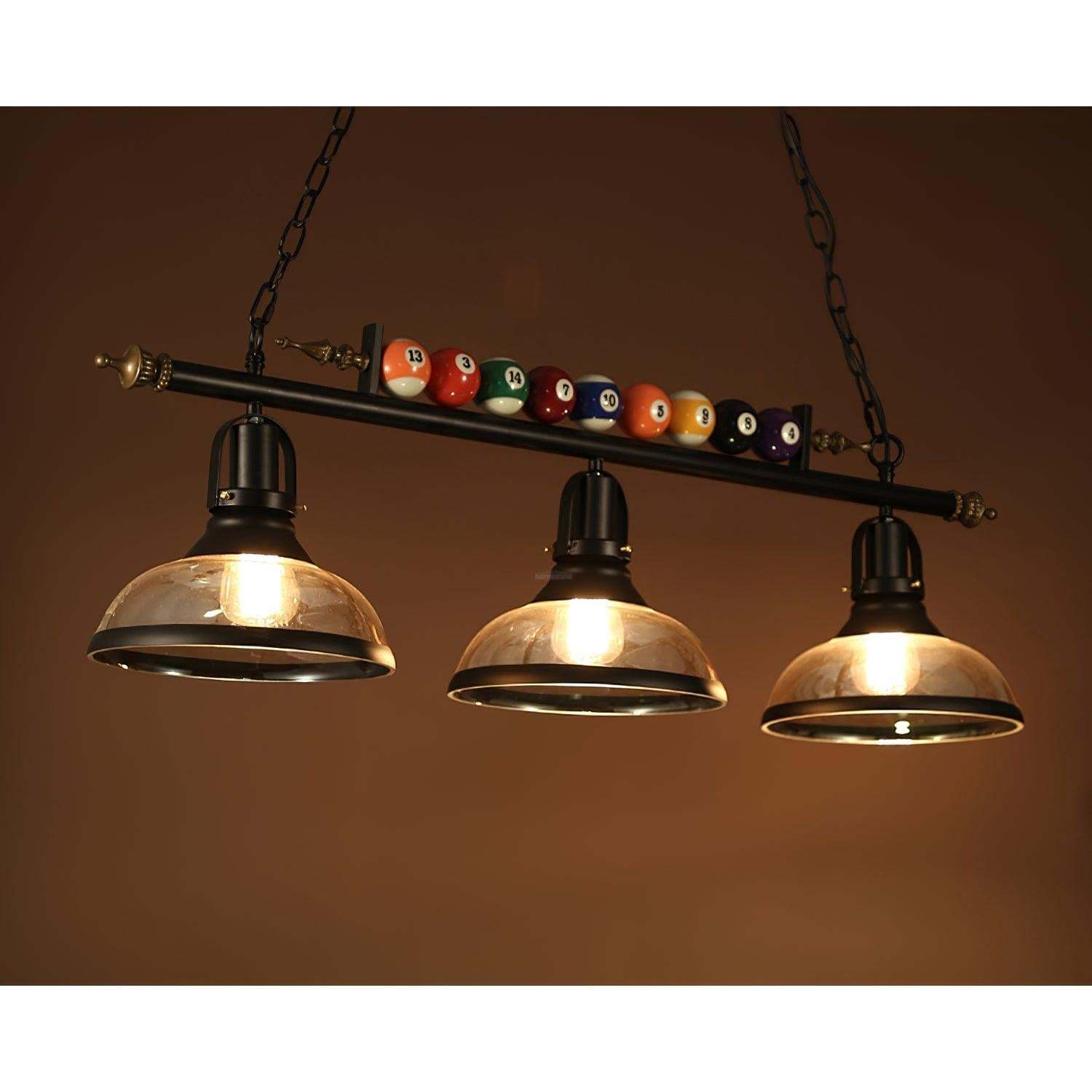 Kasha Billiard Linear Chandelier-Sylvia Space