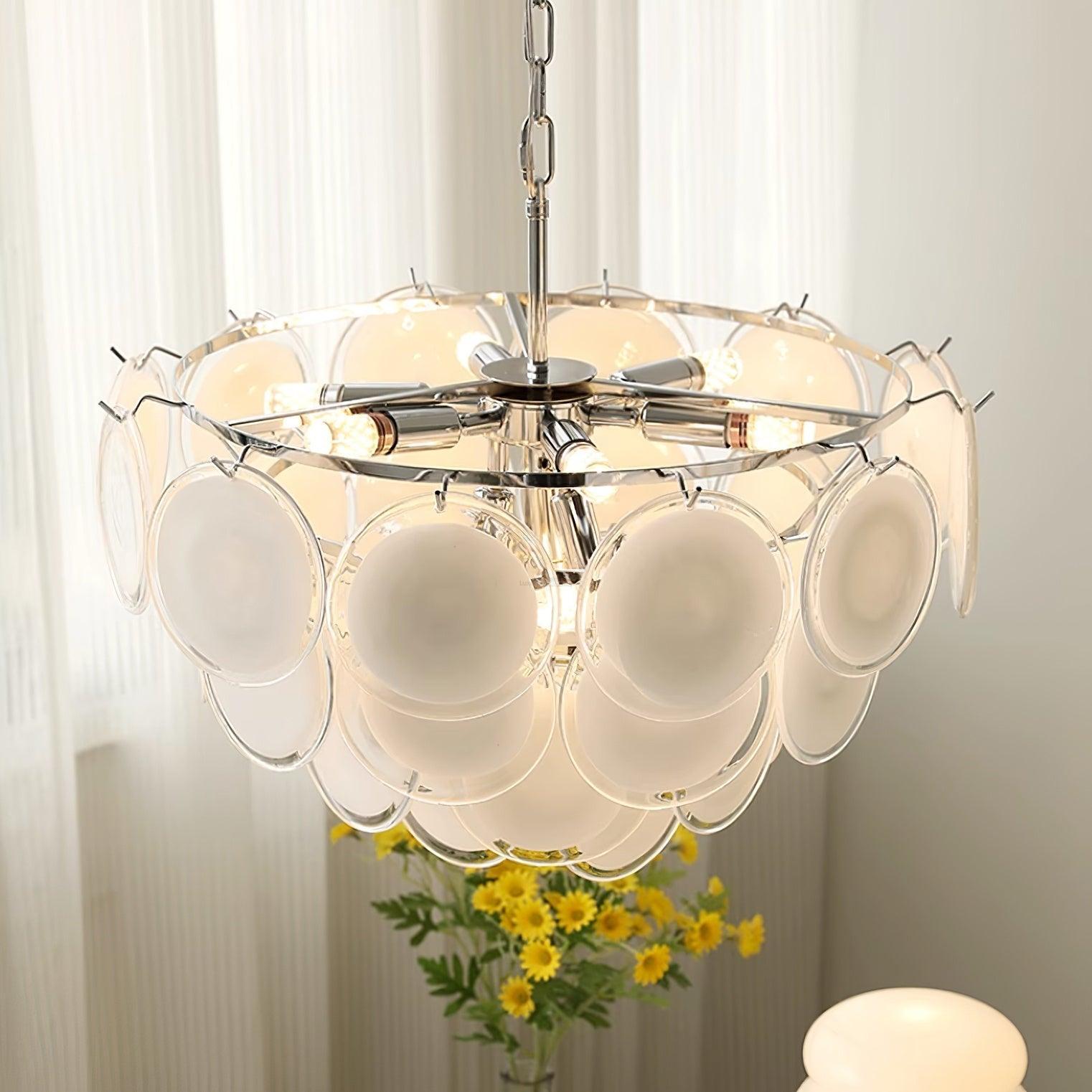 Bettina Murano Chandelier  ∅ 19.6″-Sylvia Space