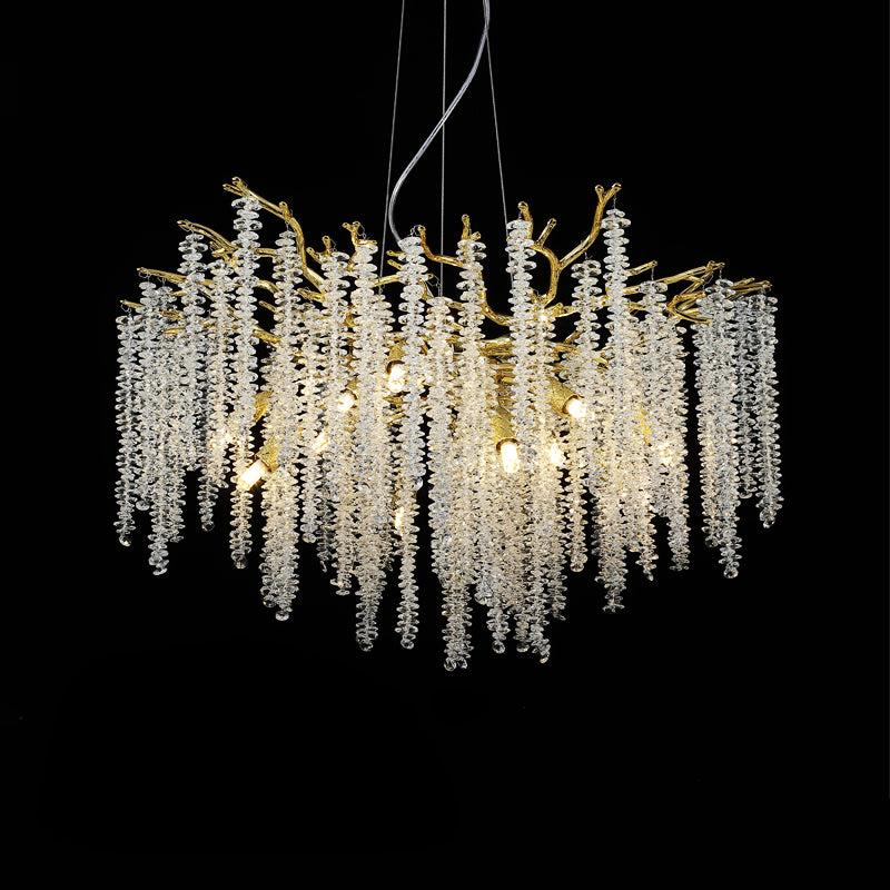 Albero Crystal Chandelier with 8/10/14 heads-Sylvia Space