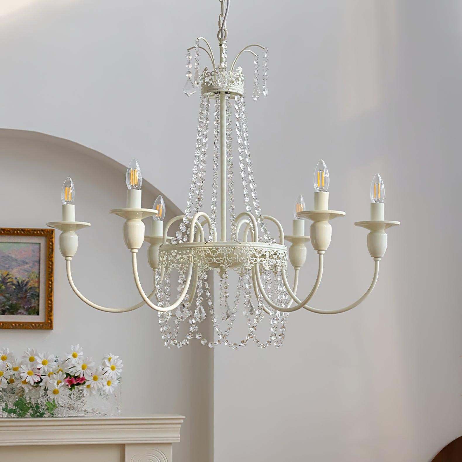 Pavia Chandelier ∅ 19.7″-Sylvia Space