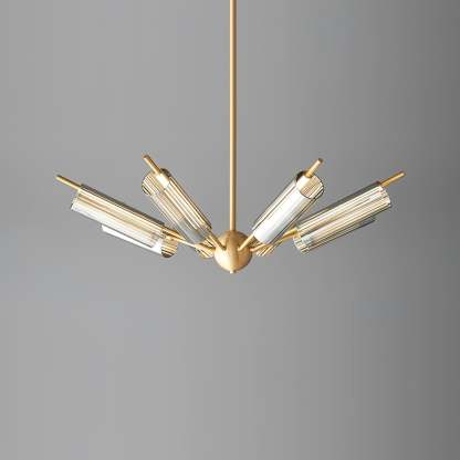 Sputnik Brass Chandelier with 6/8/10 heads-Sylvia Space