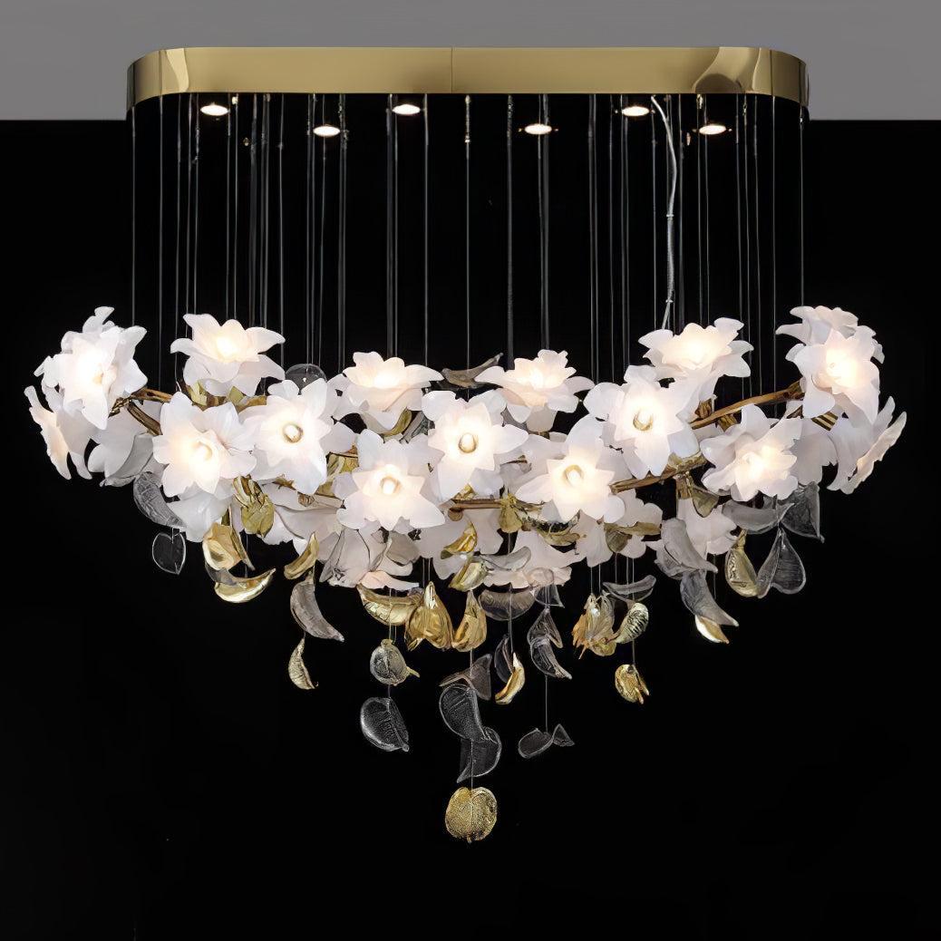 Flying Flowers Fluttering Chandelier with 6 Types-Sylvia Space