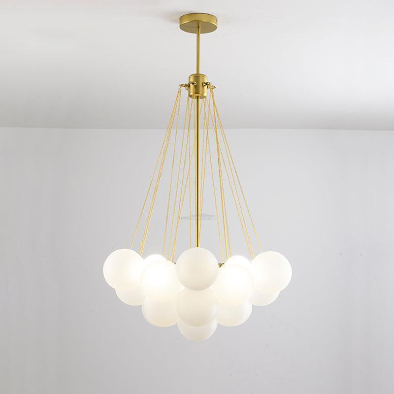 Bubble Chandelier for Bedroom-Sylvia Space