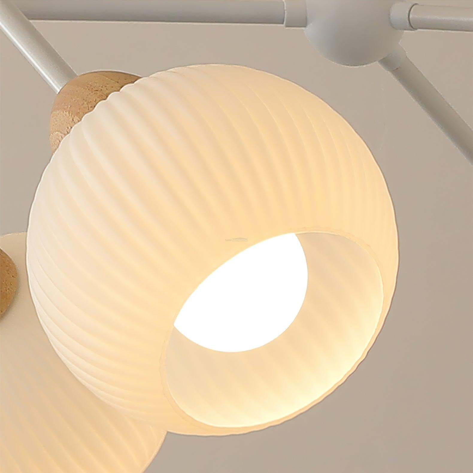 Shpehp Wood Chandelier with 6/9/12 heads-Sylvia Space