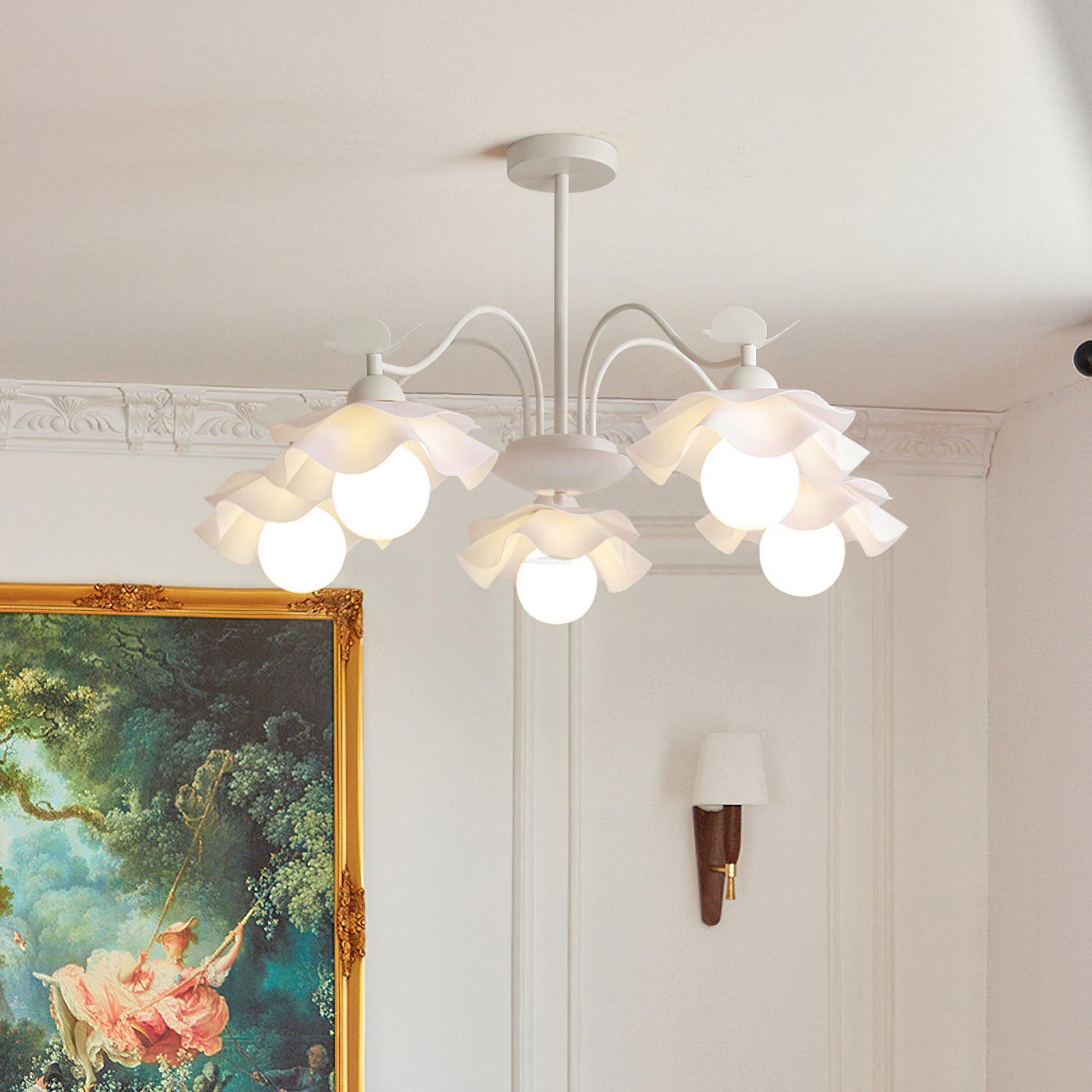 Murano Acrylic Chandelier with 3/5/8 heads-Sylvia Space