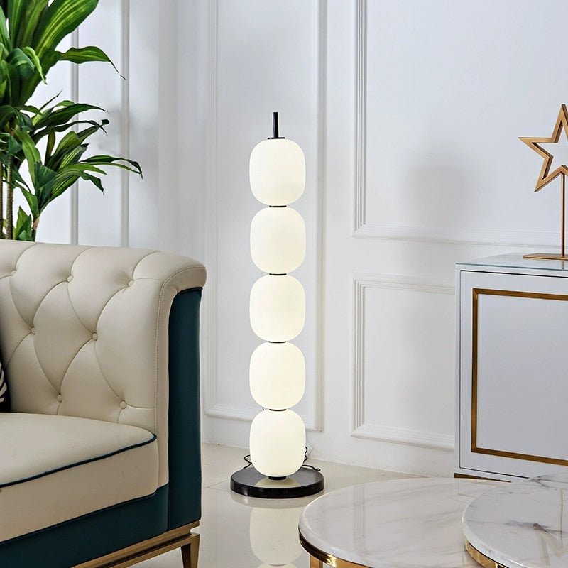 Beaded Floor Lamp-Sylvia Space
