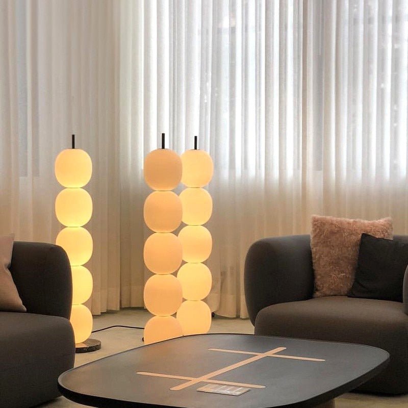 Beaded Floor Lamp-Sylvia Space