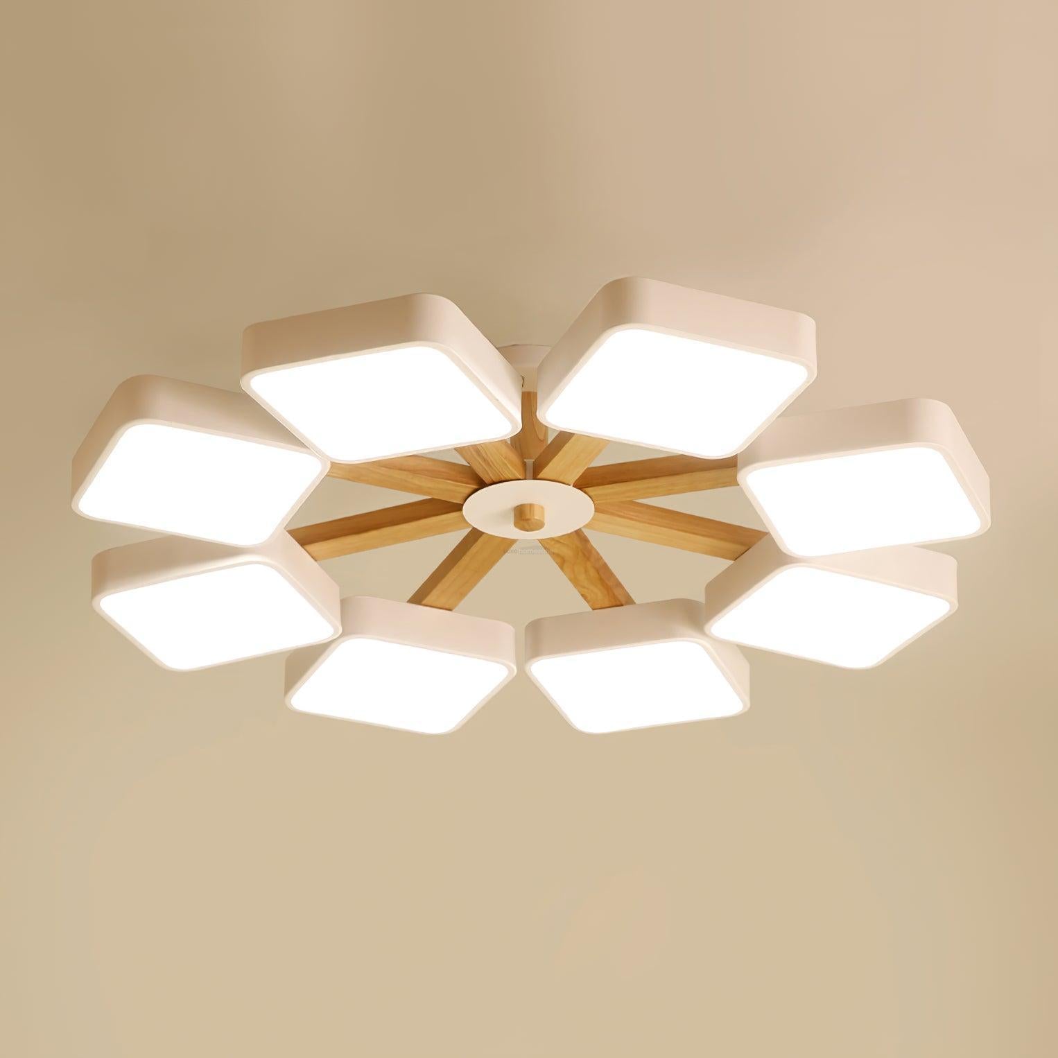 Modern Multi Stem Chandelier with 5/6/8 heads-Sylvia Space