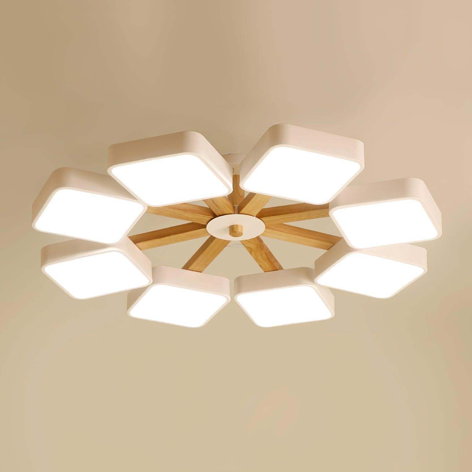 Modern Multi Stem Chandelier with 5/6/8 heads-Sylvia Space