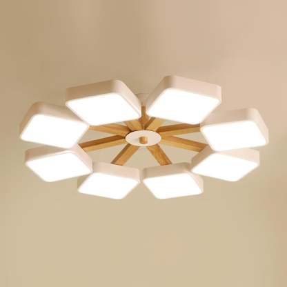 Modern Multi Stem Chandelier with 5/6/8 heads-Sylvia Space
