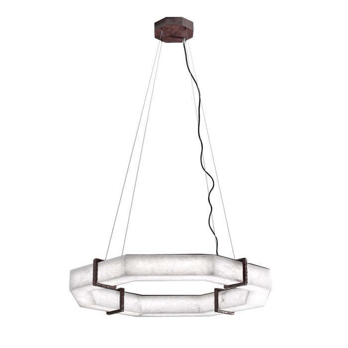 Belos Alabaster Chandelier-Sylvia Space
