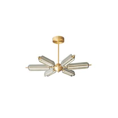 Sputnik Brass Chandelier with 6/8/10 heads-Sylvia Space