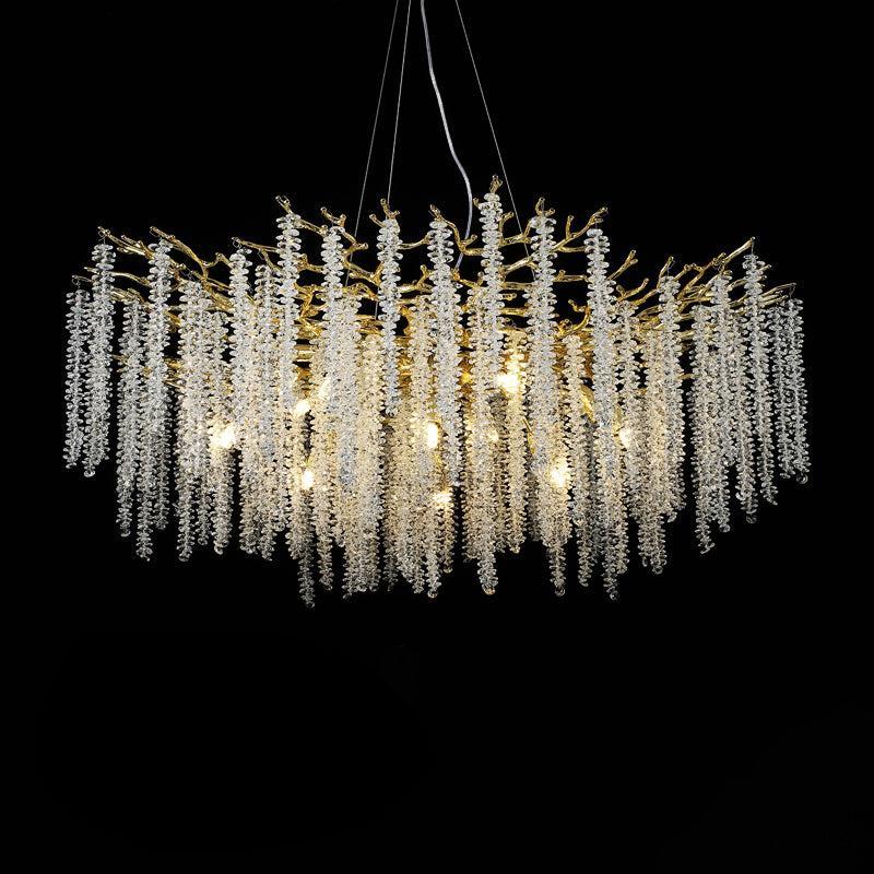 Albero Crystal Chandelier with 8/10/14 heads-Sylvia Space