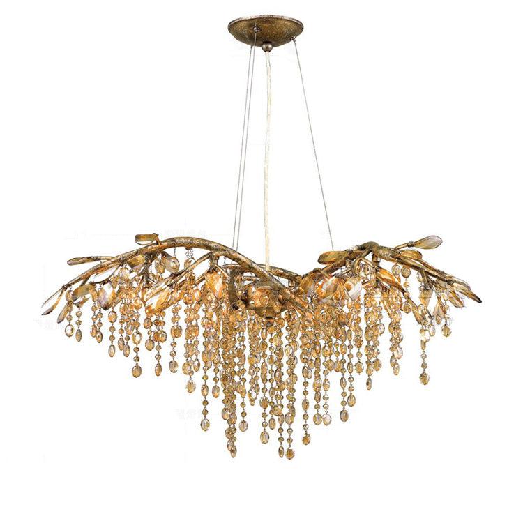 Autumn Twilight Round/Linear Chandelier-Sylvia Space