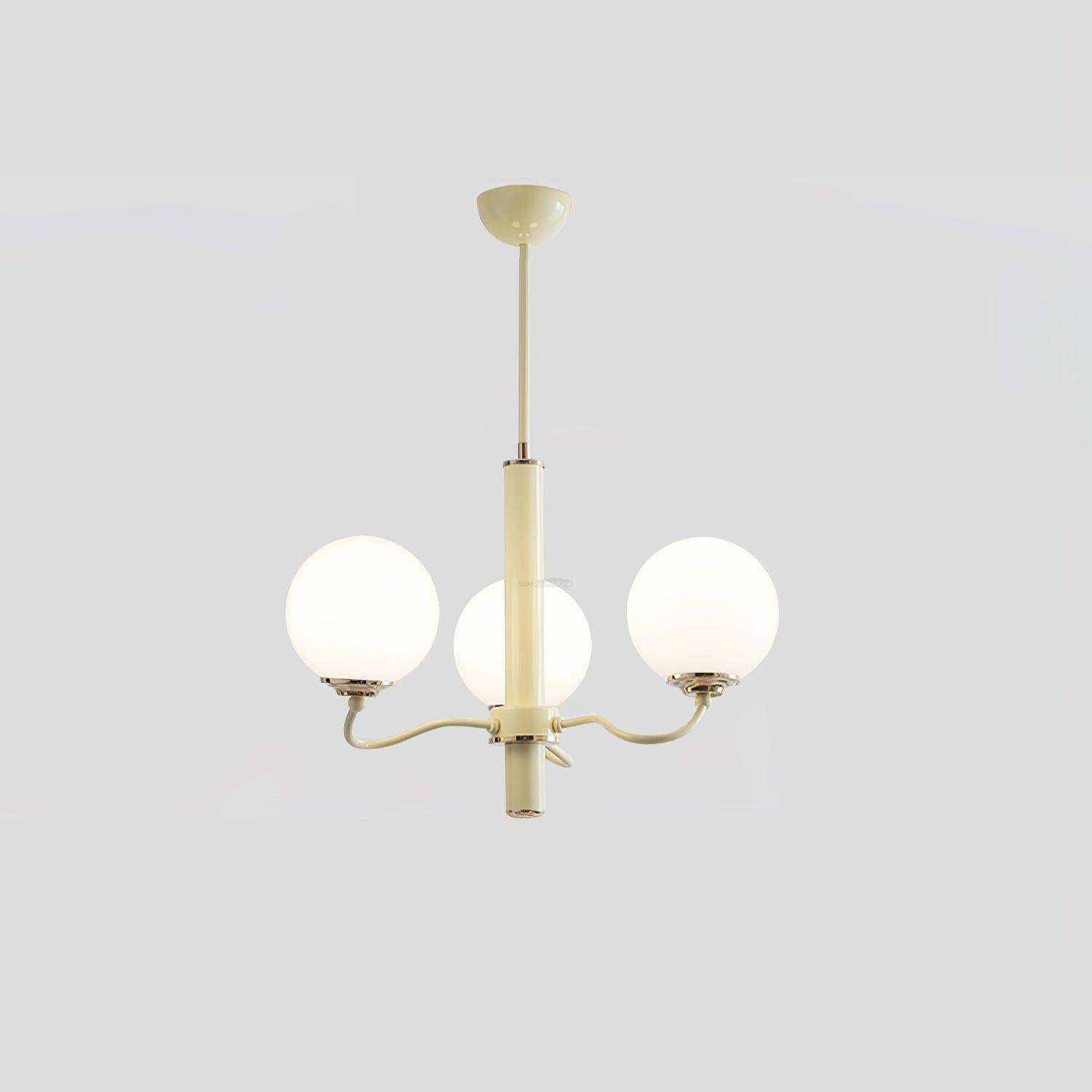 Radiant Globe Chandelier with 3/6/8 heads-Sylvia Space