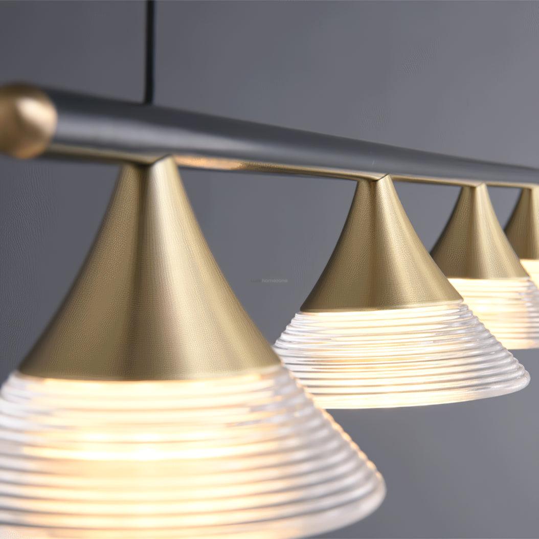 Tristan Restaurant Chandelier L 31.5″-Sylvia Space