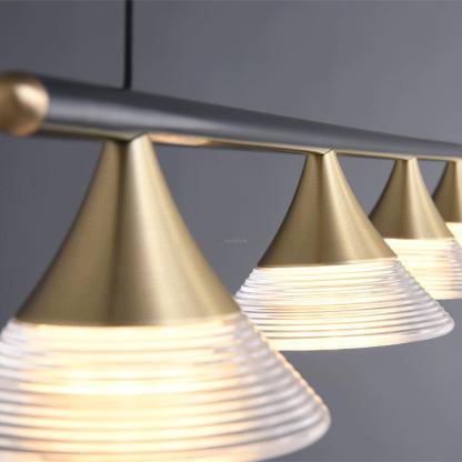 Tristan Restaurant Chandelier L 31.5″-Sylvia Space