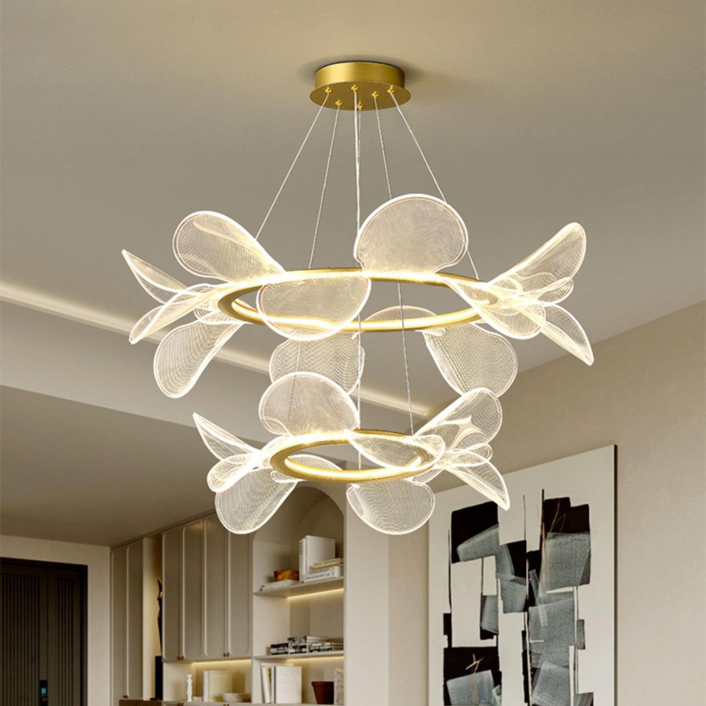 Bain Flying Flowers Style Chandelier-Sylvia Space