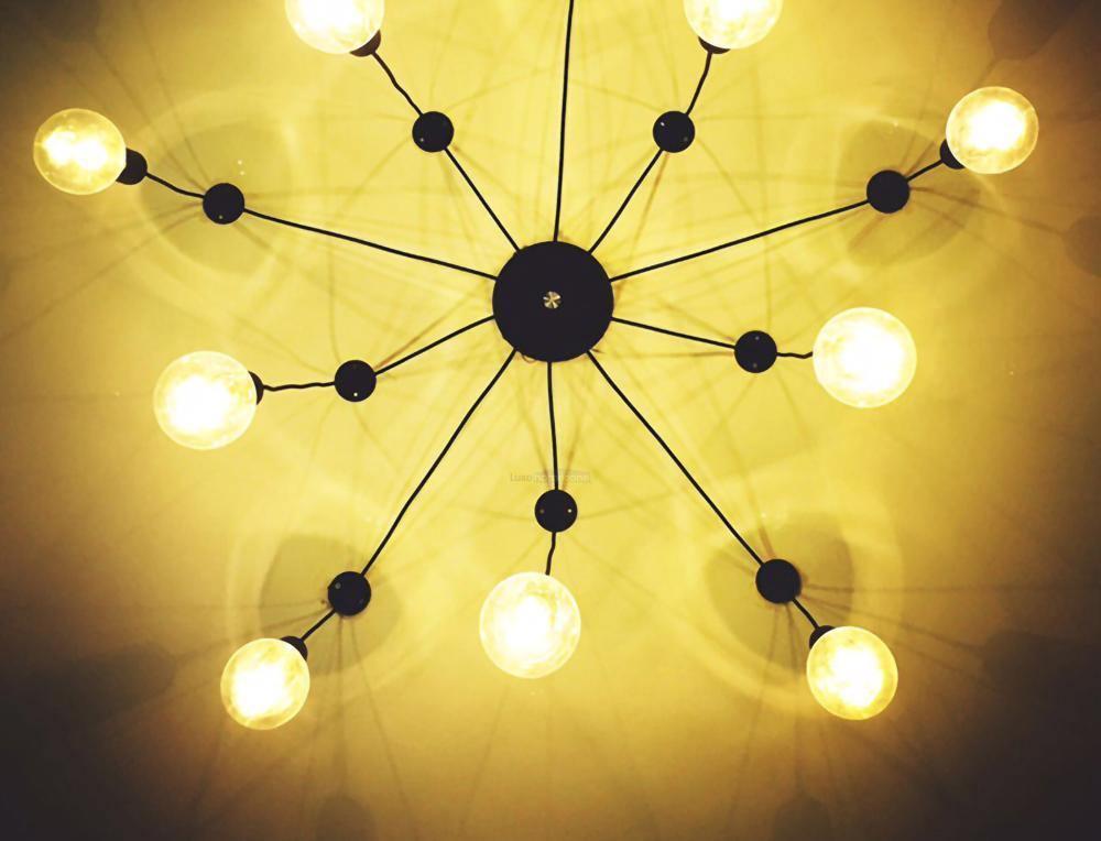 Spider Ceiling Chandelier with 5/8/10/12/15 heads-Sylvia Space