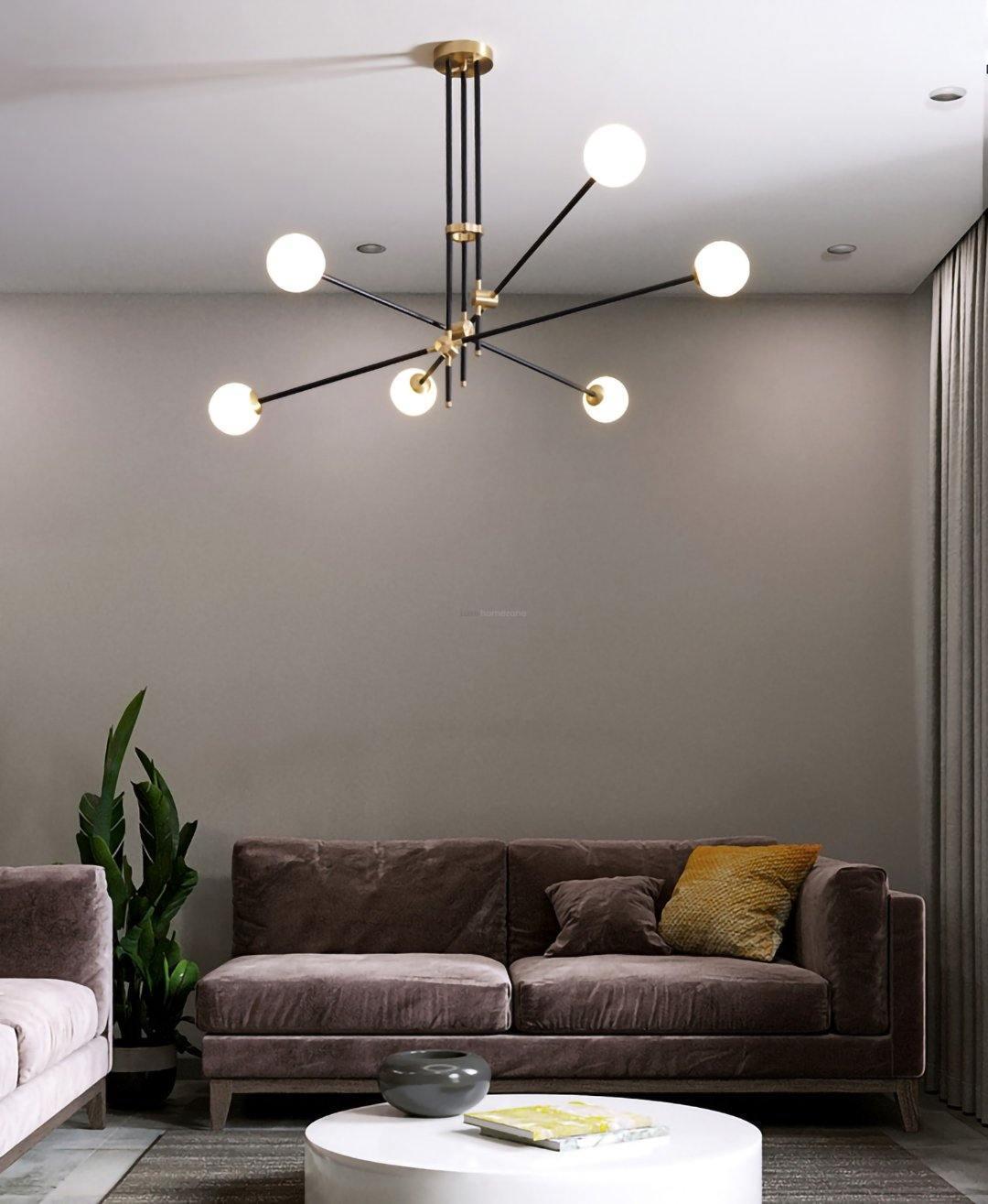 SI Chandelier with 2//3/4/6/9/12 heads-Sylvia Space