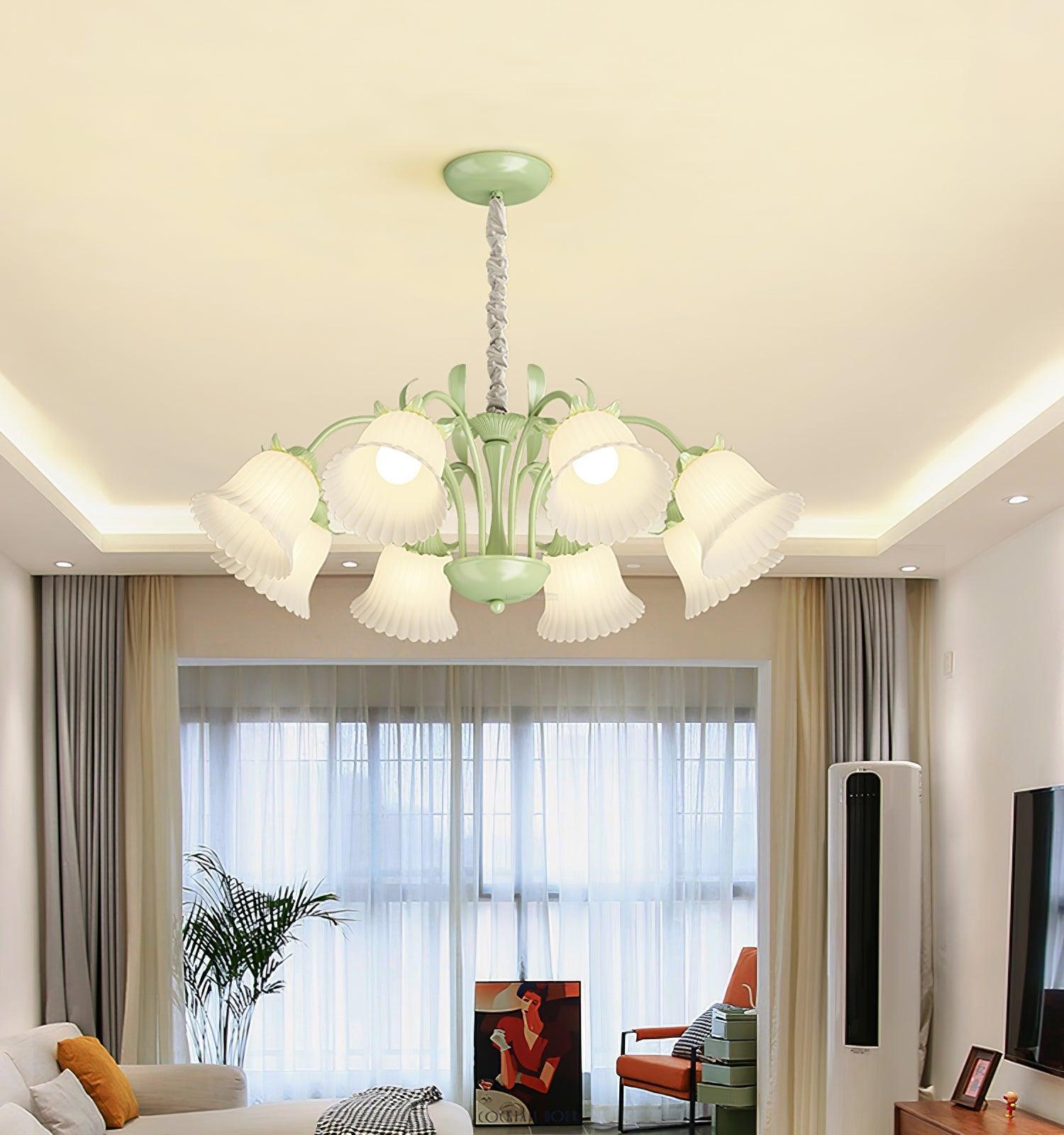 Petunia Chandelier with 6/8 heads-Sylvia Space