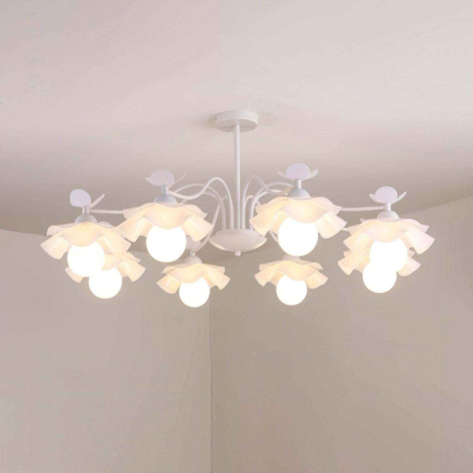 Murano Acrylic Chandelier with 3/5/8 heads-Sylvia Space