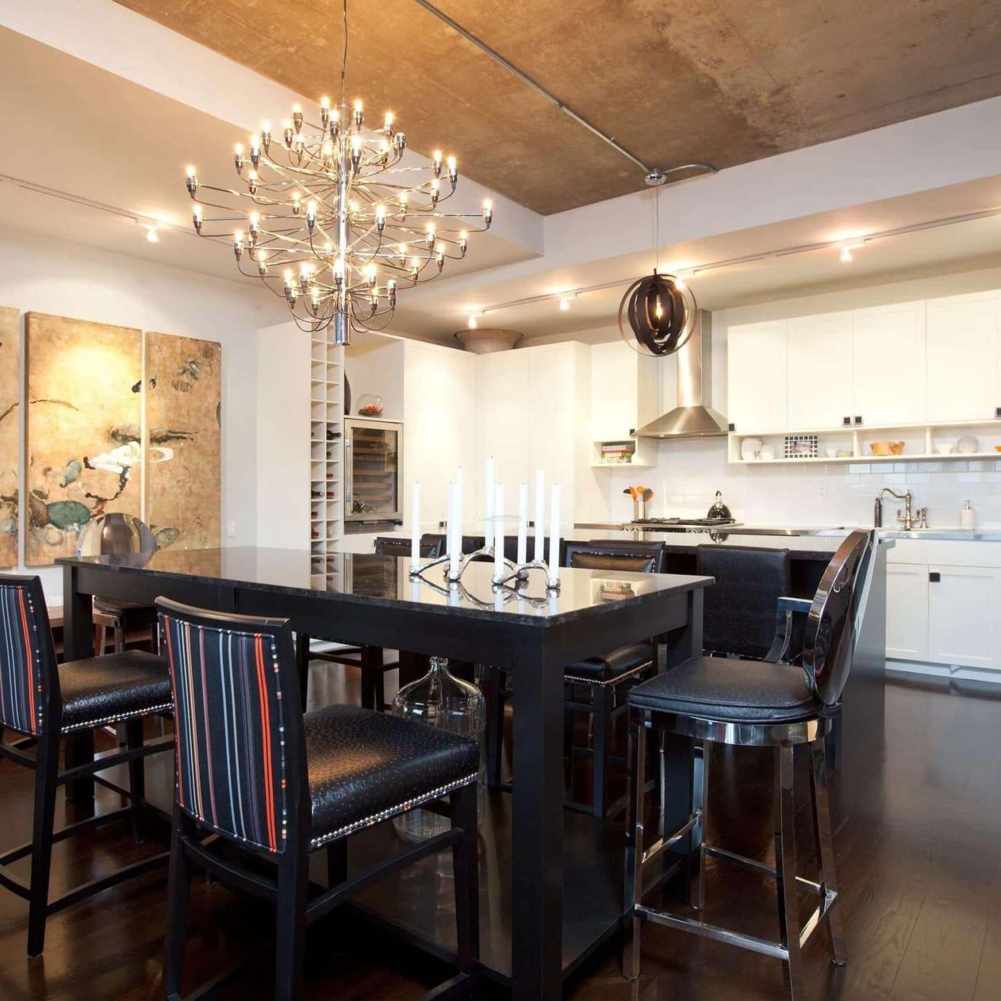 2097 Suspension Lamp with 18/30/50/75 heads-Sylvia Space