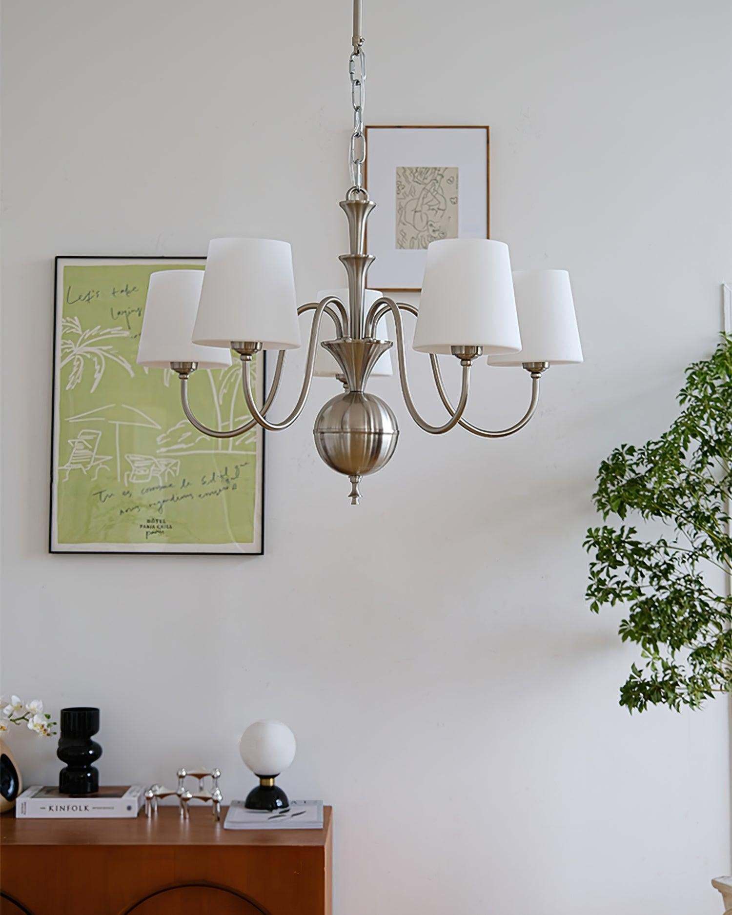 Shabby Chandelier ∅ 23.6″-Sylvia Space