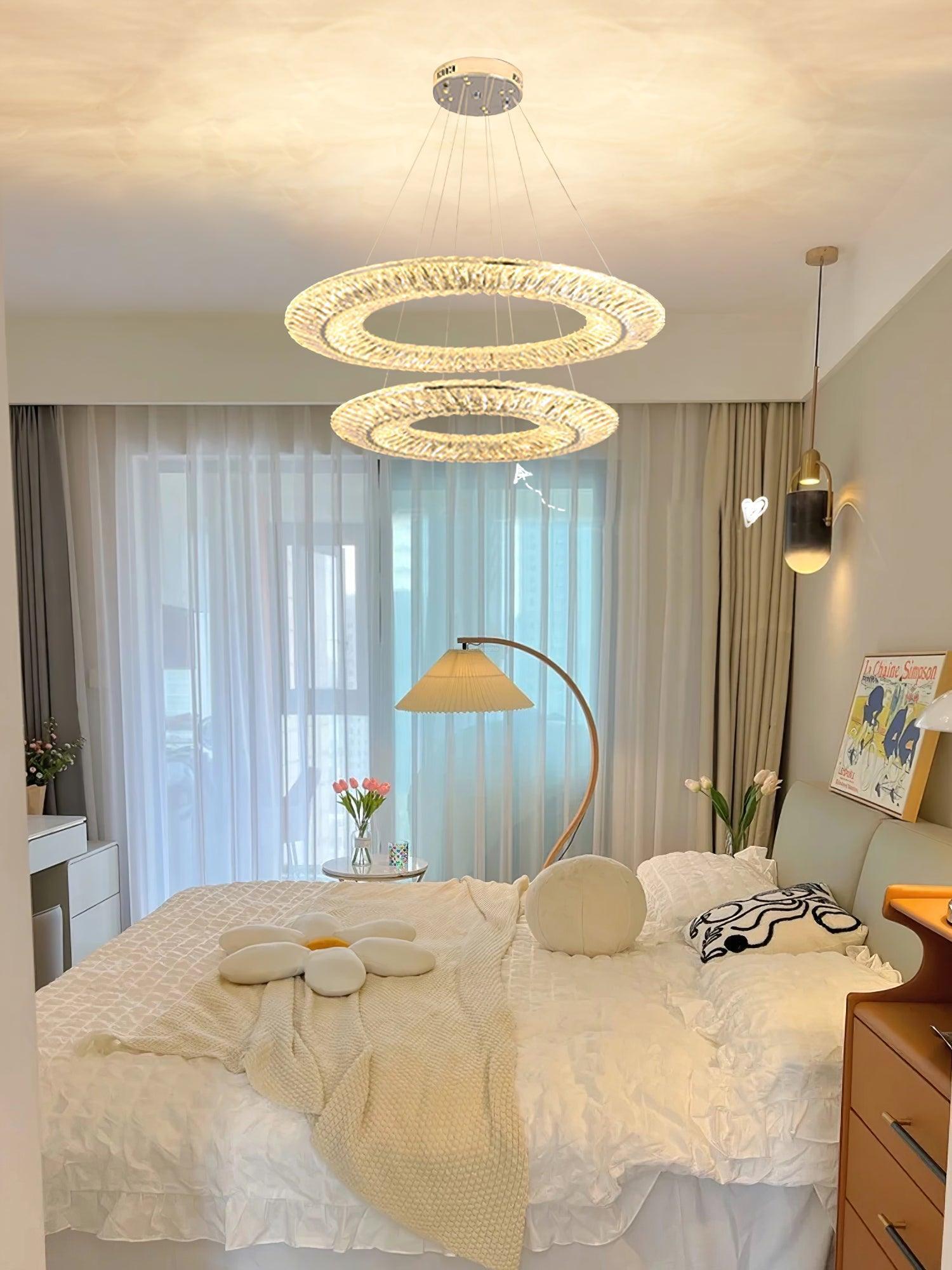 Tanager Geometric Round/Square Chandelier-Sylvia Space