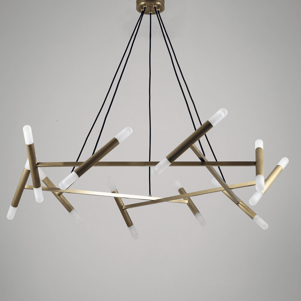 Le Diamant Chandelier with 20 heads-Sylvia Space