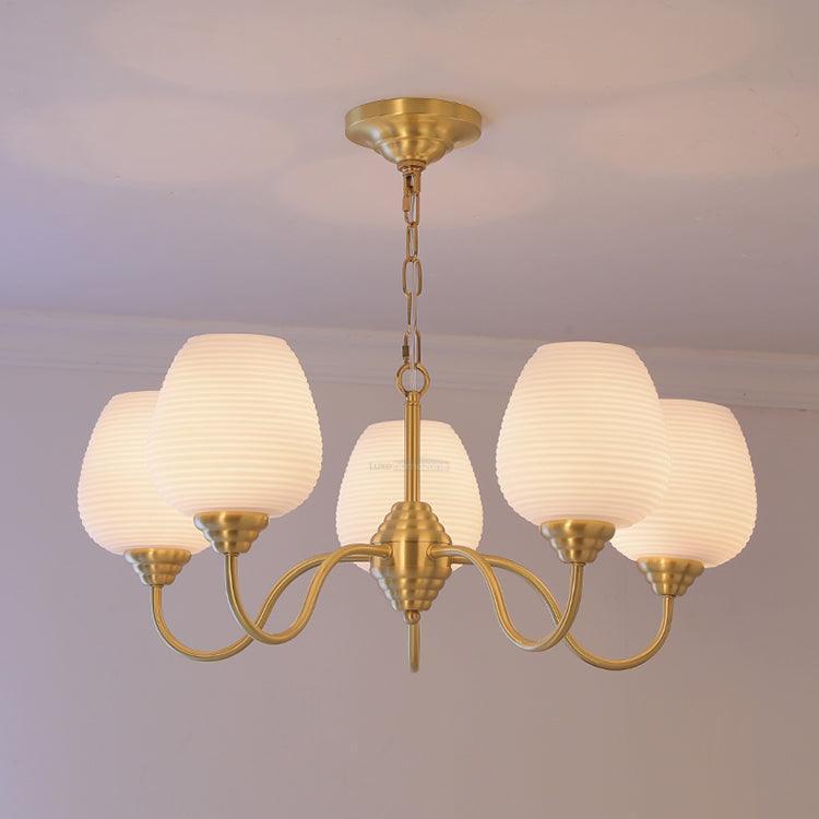 Endon Alton Chandelier with 3/5/8 heads-Sylvia Space