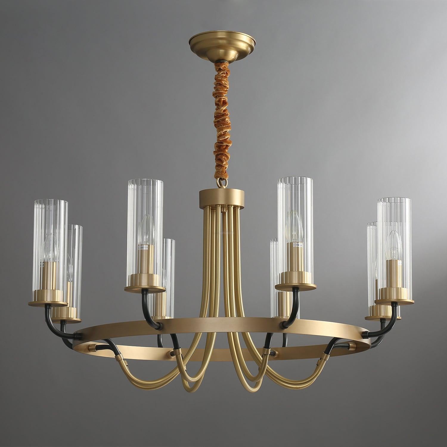 Kearney Chandelier Φ 27.2″-Sylvia Space