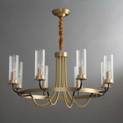 Kearney Chandelier Φ 27.2″-Sylvia Space