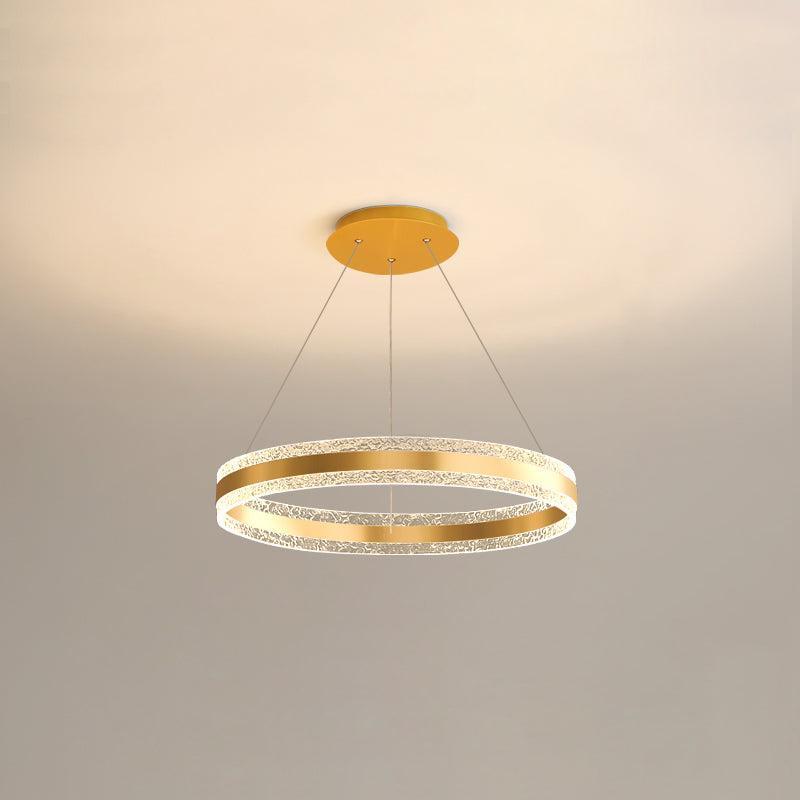 Modern Circle Chandelier-Sylvia Space
