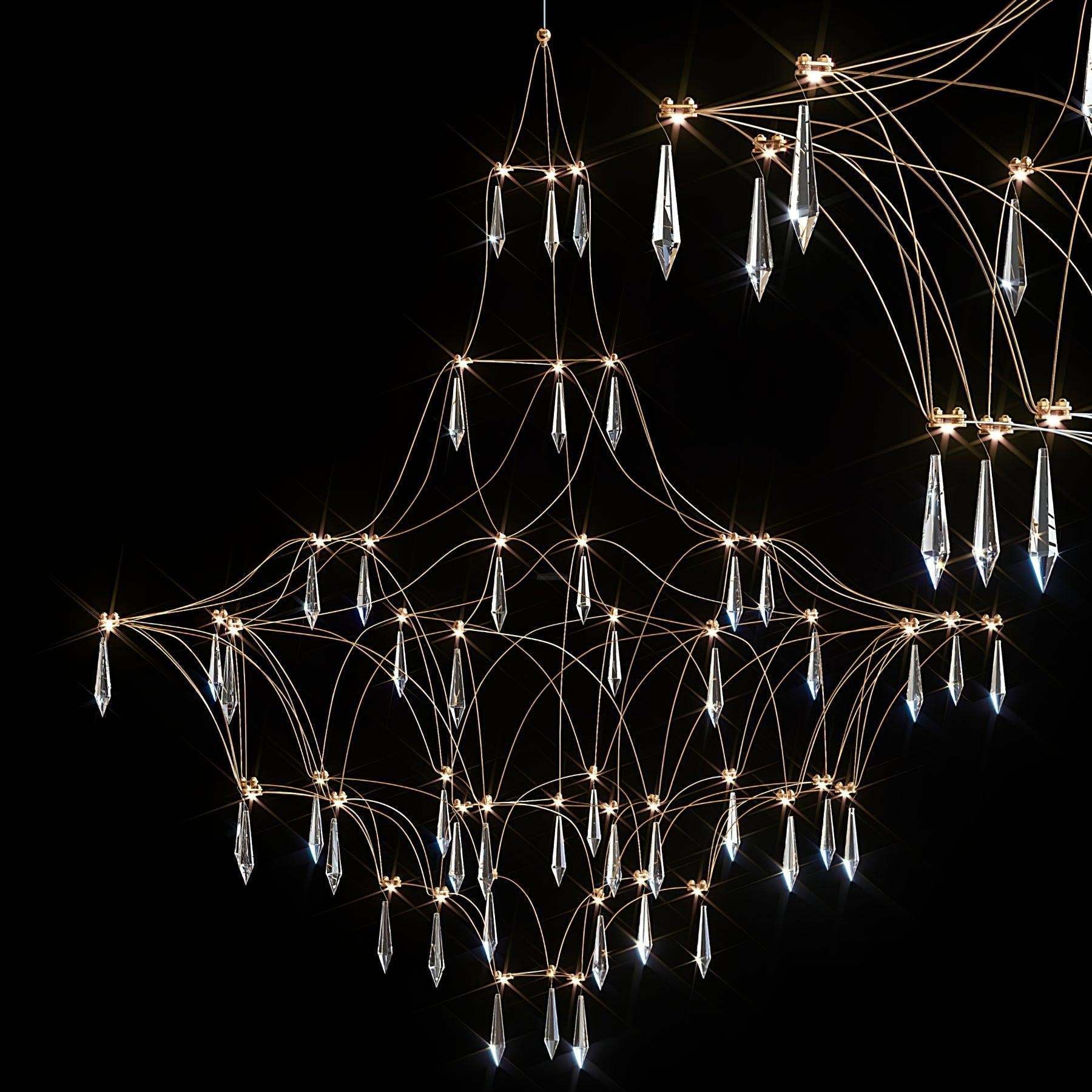 Mira Chandeliers ∅ 23.6″ ∅ 31.5″-Sylvia Space