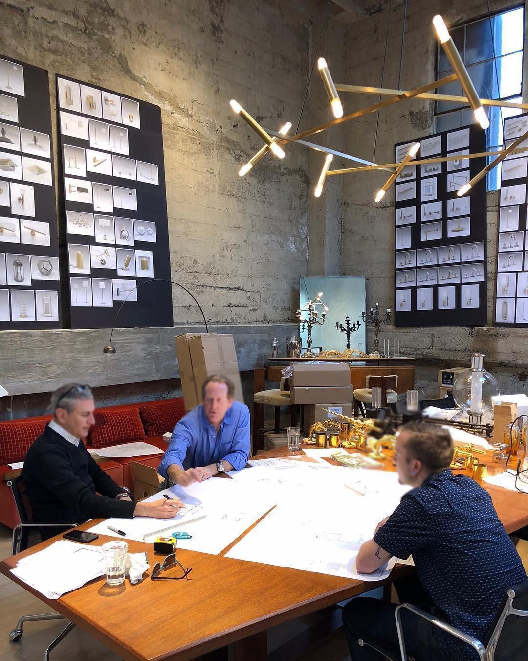 Le Diamant Chandelier with 20 heads-Sylvia Space