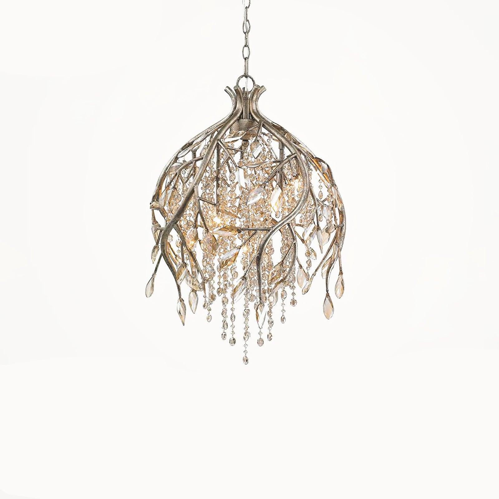Autumn Twilight Round/Linear Chandelier-Sylvia Space