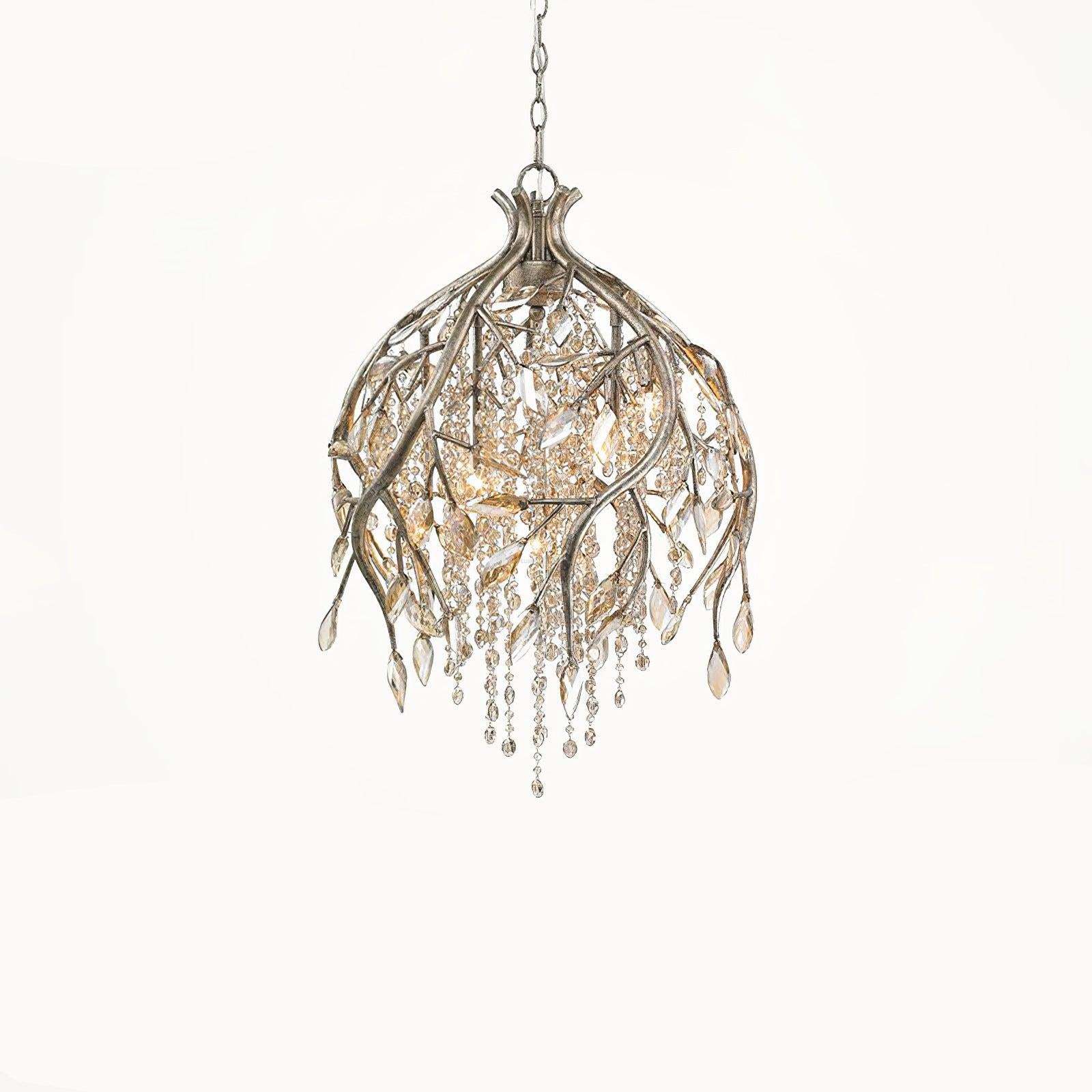 Autumn Twilight Round/Linear Chandelier-Sylvia Space