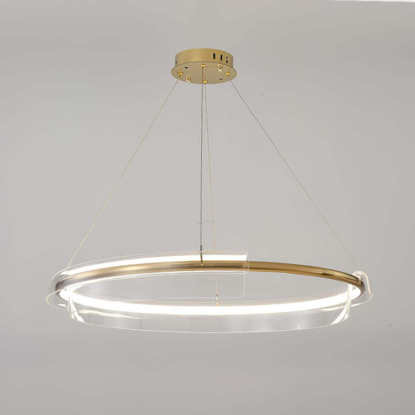 Solstice LED Chandelier ∅ 23.6″-Sylvia Space