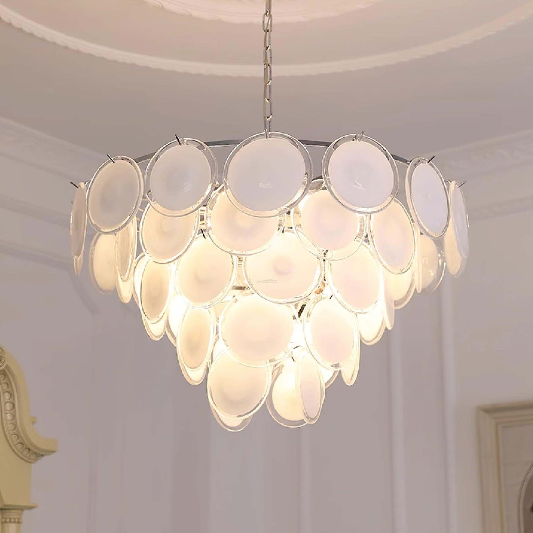 Bettina Murano Chandelier  ∅ 19.6″-Sylvia Space