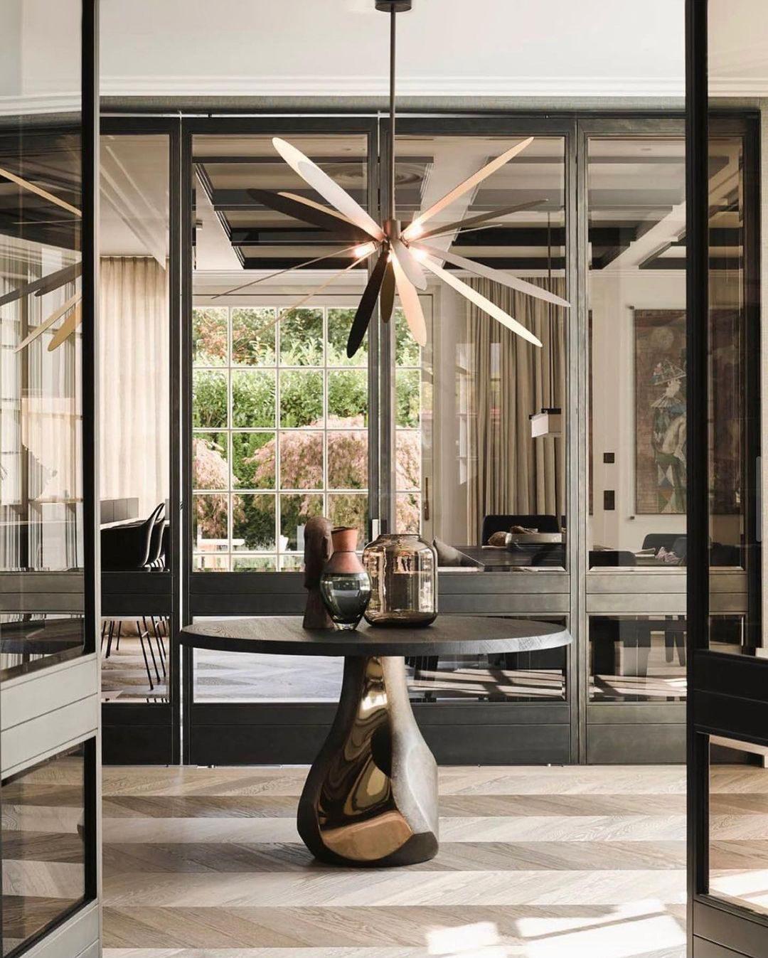 Libellule Chandelier ∅ 31.5″-Sylvia Space